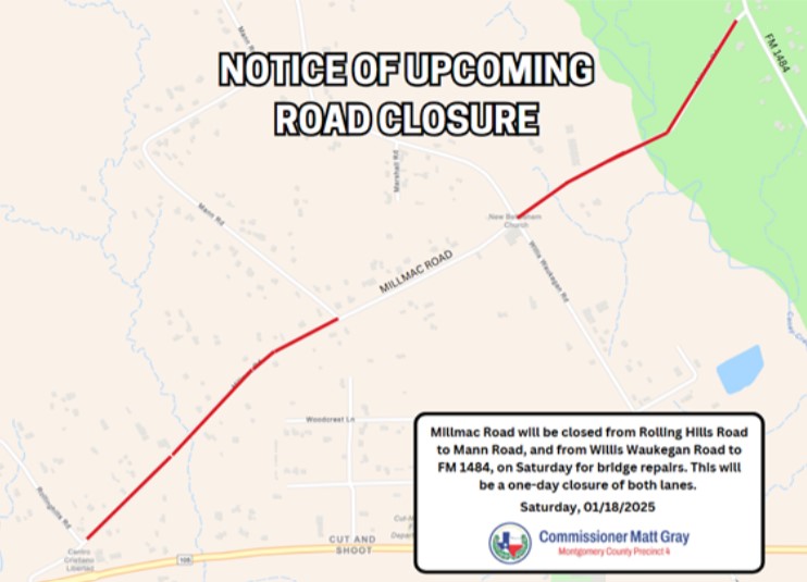 Millmac Road Closure